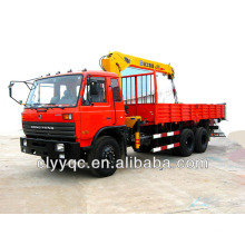 6 x 4 Grue mobile à chariot télescopique Dongfeng, hydraulique 8ton, grue 10ton, camion avec grue